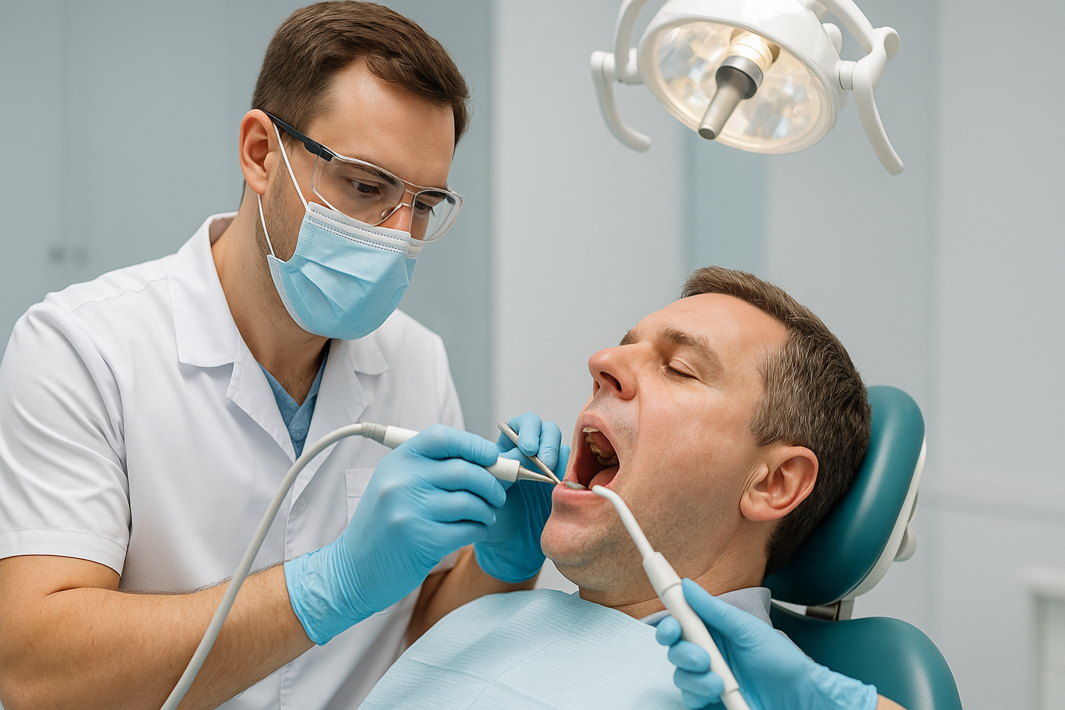 Профессиональная гигиена полости рта и зубов, акция с 01.11.2025 по 15.03.2026